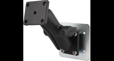 Klemhouder met 2 B-kogels en backing plate RAM-B-141-BPU