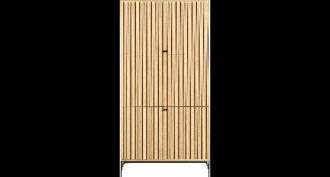 Giga Living Kledingkast Muuto - Naturel - 99x60x200cm