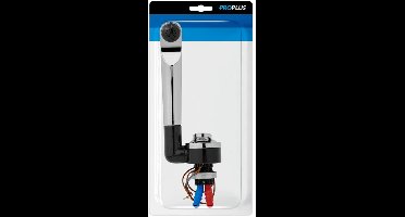 ProPlus Mengkraan Deluxe Ø27 mm – Chroom, Neerklapbare Uitloop Blister