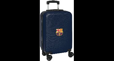 Handbagagekoffer F.C. Barcelona 24/25 Kastanjebruin Marineblauw 20'' 20 L 34,5 x 55 x 20 cm