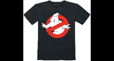 Ghostbusters Kids - Distressed Logo T-shirt zwart Katoen -