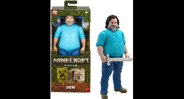 Mattel A Minecraft Movie Action Figure Large Steve 30 cm Action Figuur