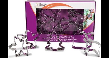 Patisse uitsteekvormen set - Kerst - 18 delig