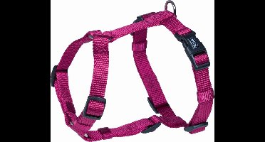 Nobby Classic Hondentuigje / Harnas - Nylon - Framboos - XXS - Borstomtrek: 14 - 20 cm (GELIEVE ALVORENS BESTELLEN OPMETEN)