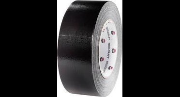 TOOLCRAFT 54B48L40SC 54B48L40SC Textieltape Gaffer Zwart (l x b) 40 m x 48 mm 1 stuk(s)
