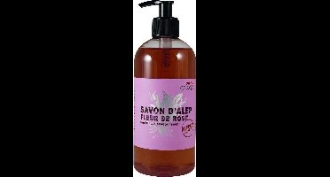 Aleppo Soap Co Rooszeep met pomp 500 Milliliter