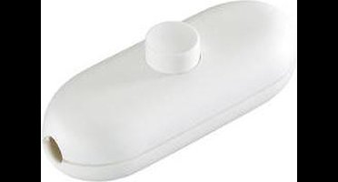 interBär Snoerschakelaar Wit 1x uit/aan 2 A 1 stuk(s)