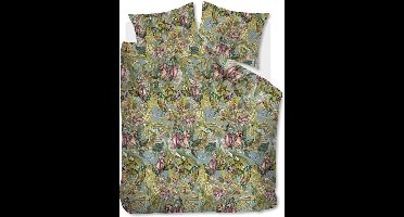 At Home by BeddingHouse Birds Paradise dekbedovertrek - Tweepersoons - 200x200/220 - Groen