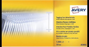 Avery AV-AS040 Textielpins 40mm 5000 Stuks