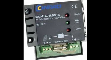 18310 Laadregelaar voor zonne-energie PWM 12 V, 24 V 6 A