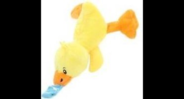 LITTLE STARS Speenknuffel -pluchen Eend