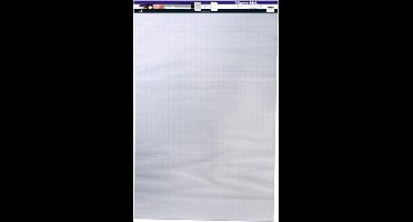 Kangaro flipoverblok - blanco/ruit - 65x100cm - met micro perforatie - 50 vel - dubbelzijdig - 65100