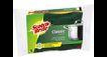 Scotchbrite Cellulose Sponge Classic, Color Yellow Green