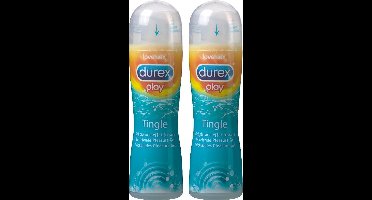 Durex Play Pleasure Gel Tingle Glijmiddel - 2 x 50 ml