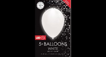 led ballonnen wit.