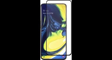 Shop4 - Samsung Galaxy A80 Glazen Screenprotector - Edge-To-Edge Gehard Glas Transparant