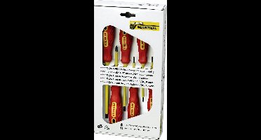 Proxxon Industrial Schroevendraaierset VDE 6-delig Plat, Kruiskop Phillips