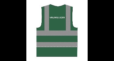 Vrijwilliger hesje RWS donkergroen