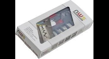NWS 143B Perstangset 502-delig Adereindhulzen 0.5 tot 16 mm² Incl. assortiment adereindhulzen