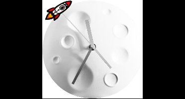 Suck UK - Wandklok 'Maan Raket'