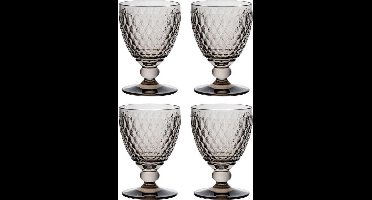 Villeroy & Boch - Boston coloured Rode wijnglas smoke set 4