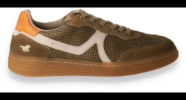 Mustang Heren Sneaker | Kaki | Maat: 43