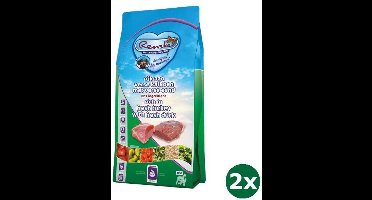 2x6,5 kg Renske super premium adult kalkoen / eend hondenvoer