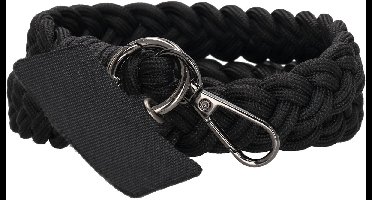 Beagles Fashion Gevlochten Telefoonkoord Phone Strap Zwart