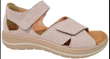 Hartjes Leren Dames Sandalen - Zacht Roze - 38