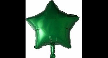 Folie ballon ster Groen 50cm