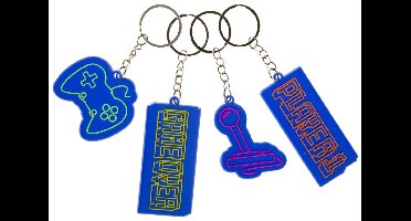 Duckiez Sleutelhanger Gamer - 48 stuks