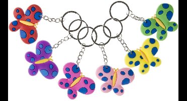 Duckiez Sleutelhanger Vlinder - 1 stuk