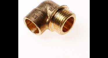 DPS Knie buitendraads kap 1/2" x 15mm