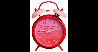 Fisura - Retro Wekker Better Late Than Ugly - alarm klok