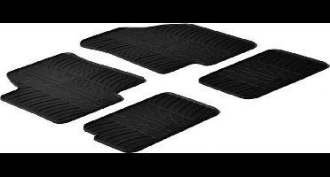 Gledring Rubbermatten passend voor Kia Soul 2009-2014 (T profiel 4-delig)