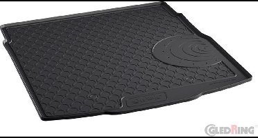 Gledring Rubbasol (Rubber) Kofferbakmat passend voor Volkswagen Passat 3G Sedan 2014- (Lage laadvloer)