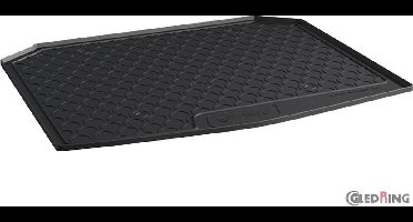 Gledring Rubbasol (Rubber) Kofferbakmat passend voor Skoda Karoq 2WD/4WD 7/2017- (Lage variabele laadvloer)