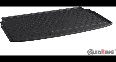 Gledring Rubbasol (Rubber) Kofferbakmat passend voor Volkswagen T-Cross 2019- (Lage variable laadvloer)