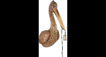 Light & Living - Wandlamp PELICAN - 33x28x63cm - Brons