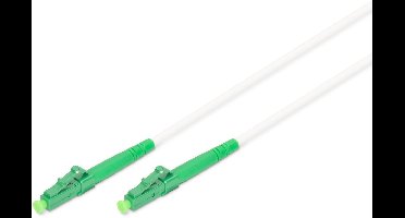 Digitus DK-2933A-10-LCA-SX Glasvezel Optische vezel, Glasvezel Aansluitkabel 100 cm Wit, Groen, Munt-groen, Donkergroen
