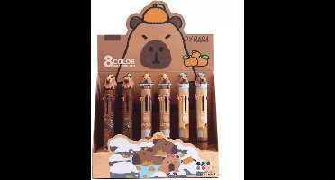 Centrum ball pen Capybara 1 stuk Assorti