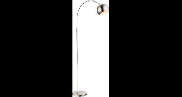 Globo - vloerlamp - Benno - chroom - metaal - booglamp - E27 - 24779N