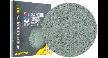 CROP Matteerschijf 150mm korrel 1500 - 2 stuks