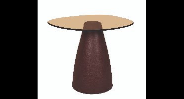 Brix - Bijzettafel - Brix Mylon Burgundy 50cm - Bruin