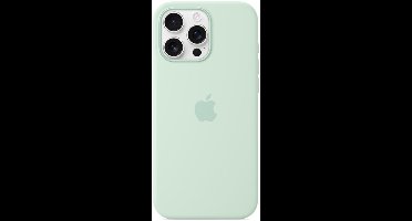 Apple Silicone Backcover MagSafe voor de Apple iPhone 16 Pro Max - Aquamarine