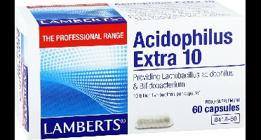 Lamberts Acidophilus Extra 10 60 Vegetarische capsules