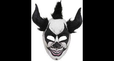 Dodenmasker - Horror Clown - Zwart-Wit