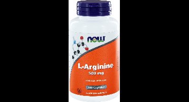 Now foods L-Arginine 500mg - 100 capsules