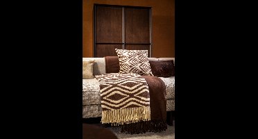 AMORELLA | plaid 150x200 cm | Chocolate Martini | bruin | Hoii