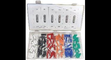 Steenzekeringen assortiment 120 delig